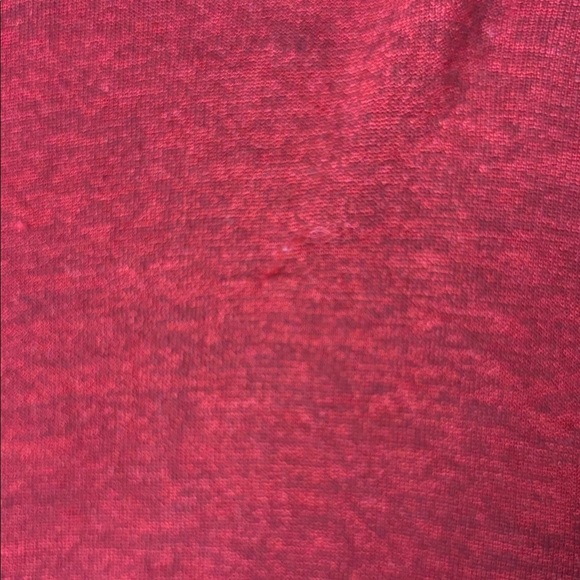 Diane Von Furstenberg Maroon Wool Blend Ruffle Sweater - L - Picture 8 of 9